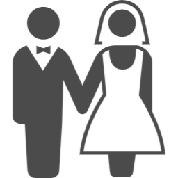 新郎新婦アイコン